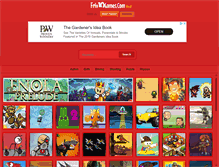 Tablet Screenshot of friv10games.org